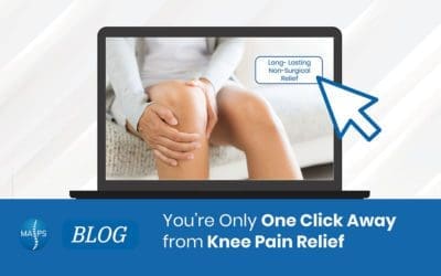 You’re Only a Click Away from Knee Pain Relief